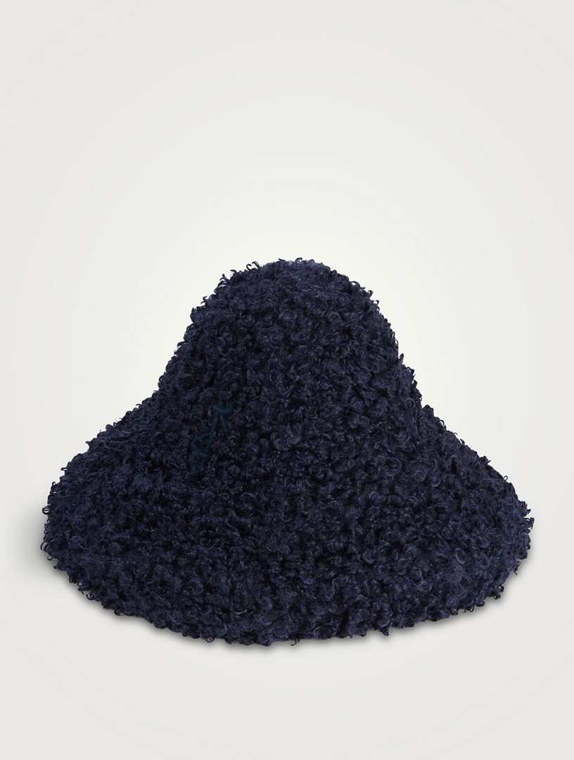 Bouclé Faux Fur Hat