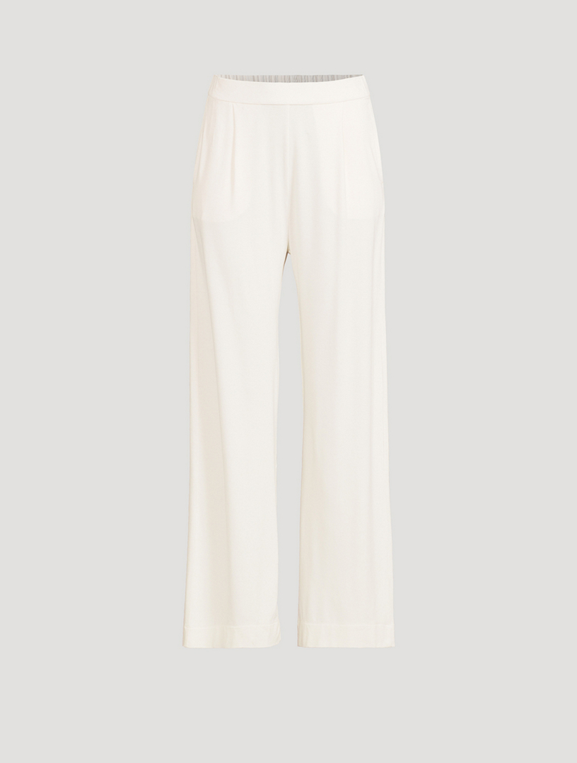 Soft Touch Wide-Leg Pants