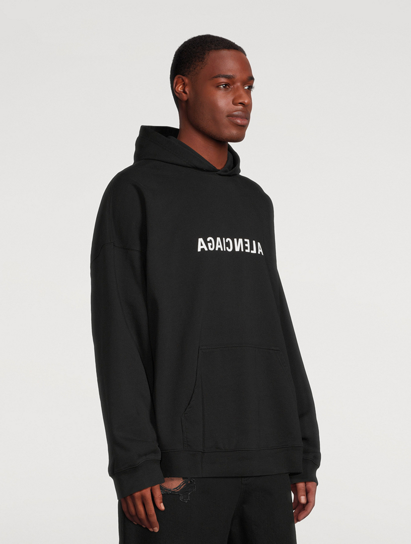 BALENCIAGA Mirror Logo Hoodie | Holt Renfrew