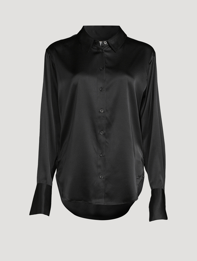 48 Best Silk shirts ideas  satin blouses, women, clothes