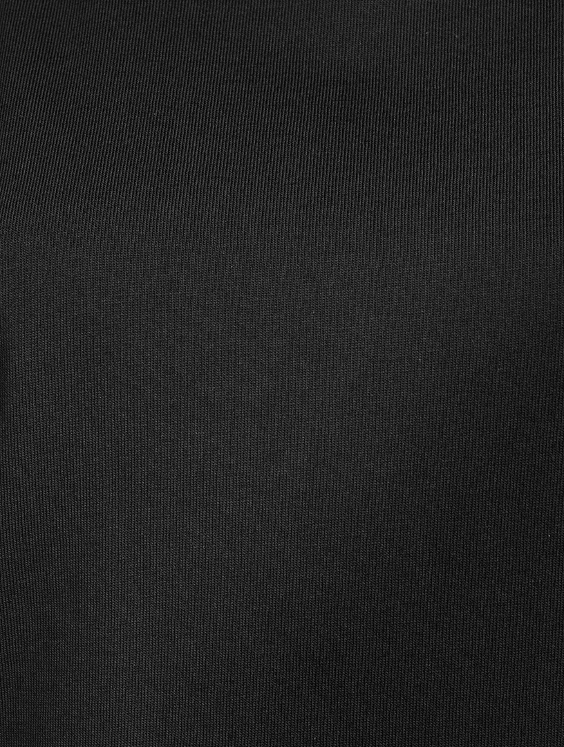 Ruched Tie-Sleeve T-Shirt
