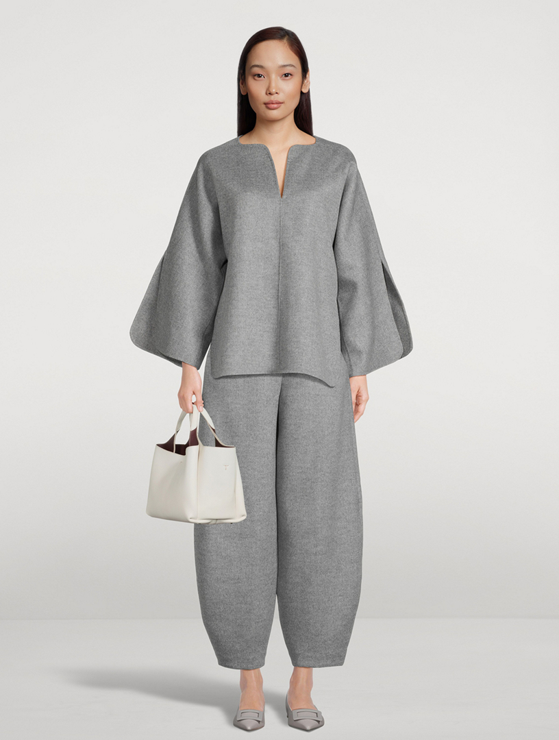 BY MALENE BIRGER Carlien Wool Tapered Trousers Holt Renfrew