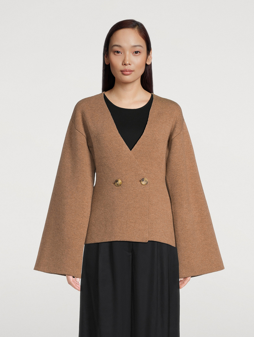 Tinley Bell-Sleeve Cardigan