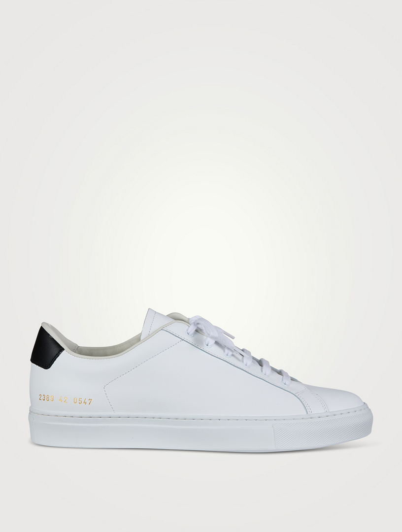 Retro Classic Leather Sneakers