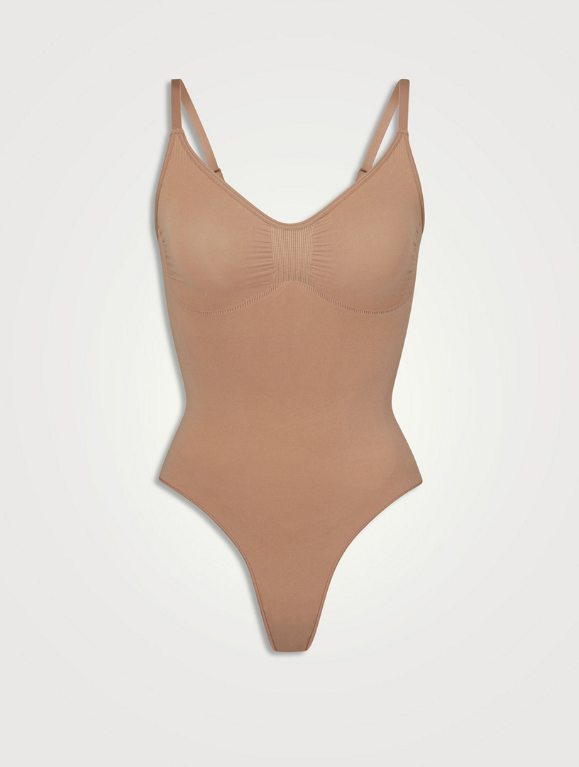 SKIMS Sienna Seamless Sculpt MidThigh Bodysuit Size XL - $49