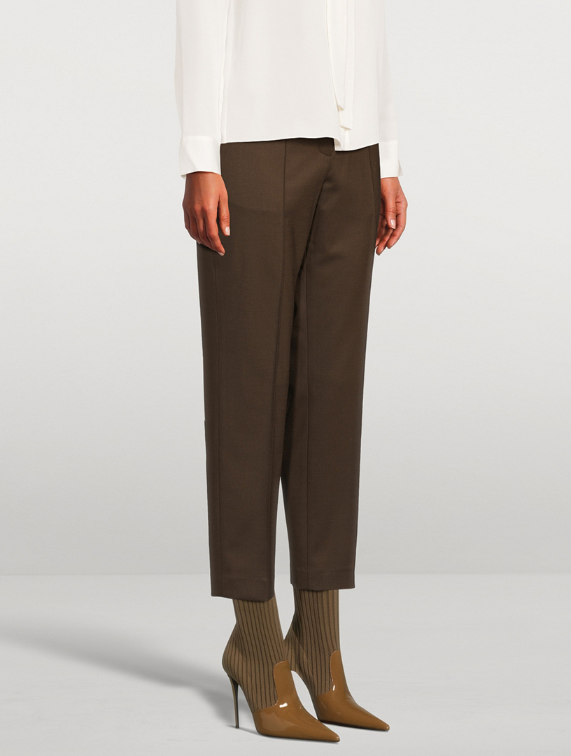 Theory Project Wool Gabardine Slim Trousers
