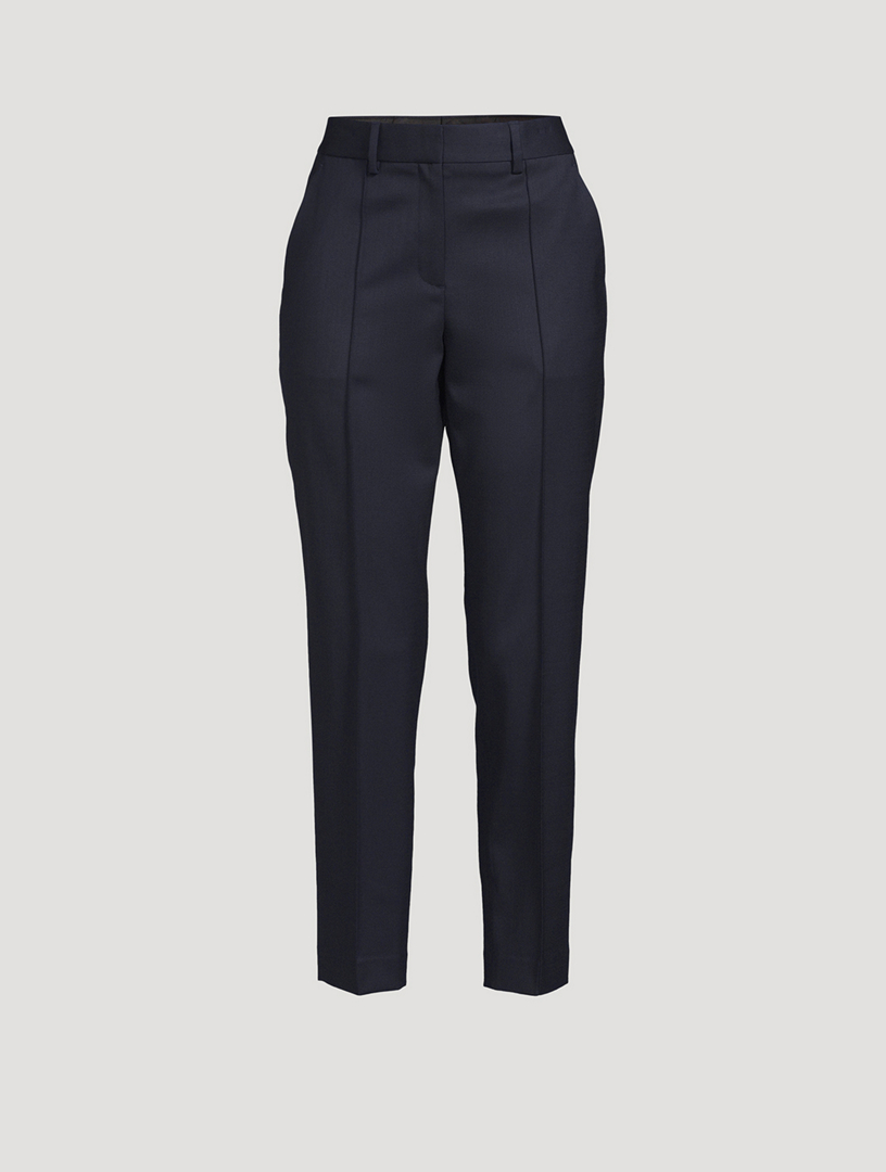 Theory Project Wool Gabardine Slim Trousers