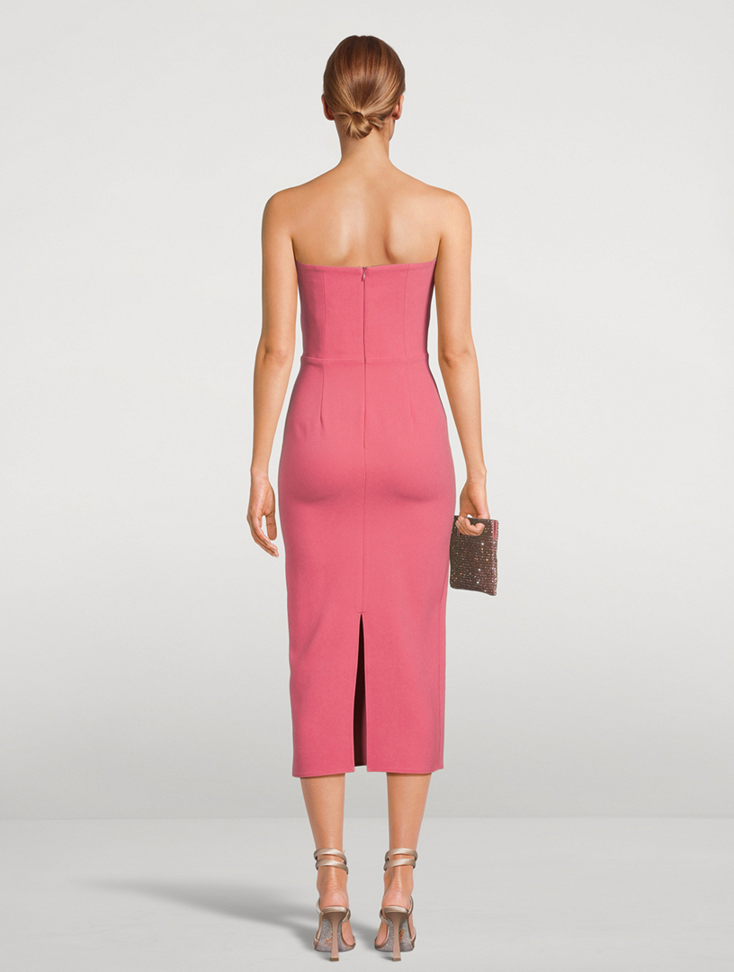 black pleated skirt midi dress Black Scoop Neck Pleated Tank Midi Dress