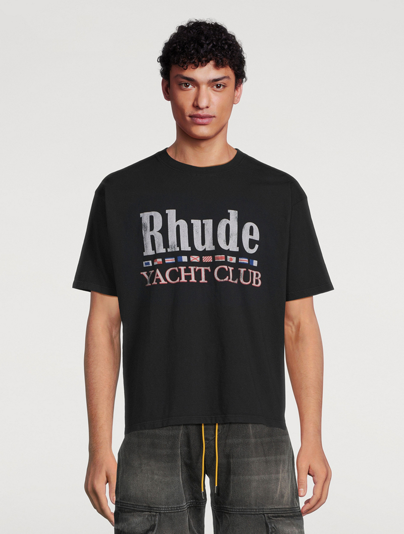 Rhude Flag Cotton T-Shirt