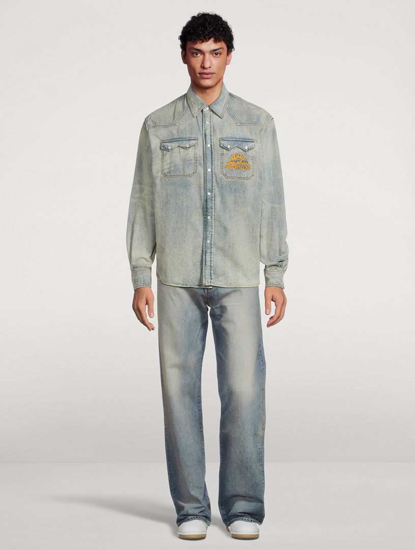 Denim Western Shirt