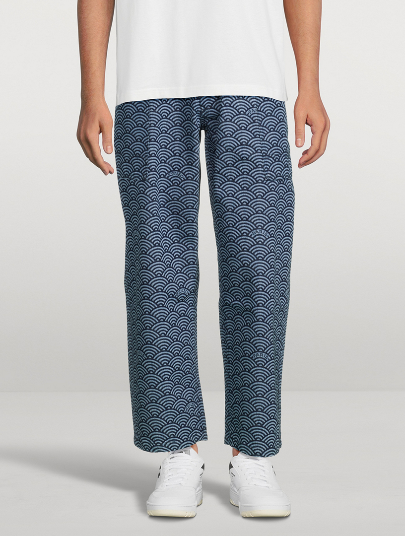 Seigaiha Monkey Combat Jeans