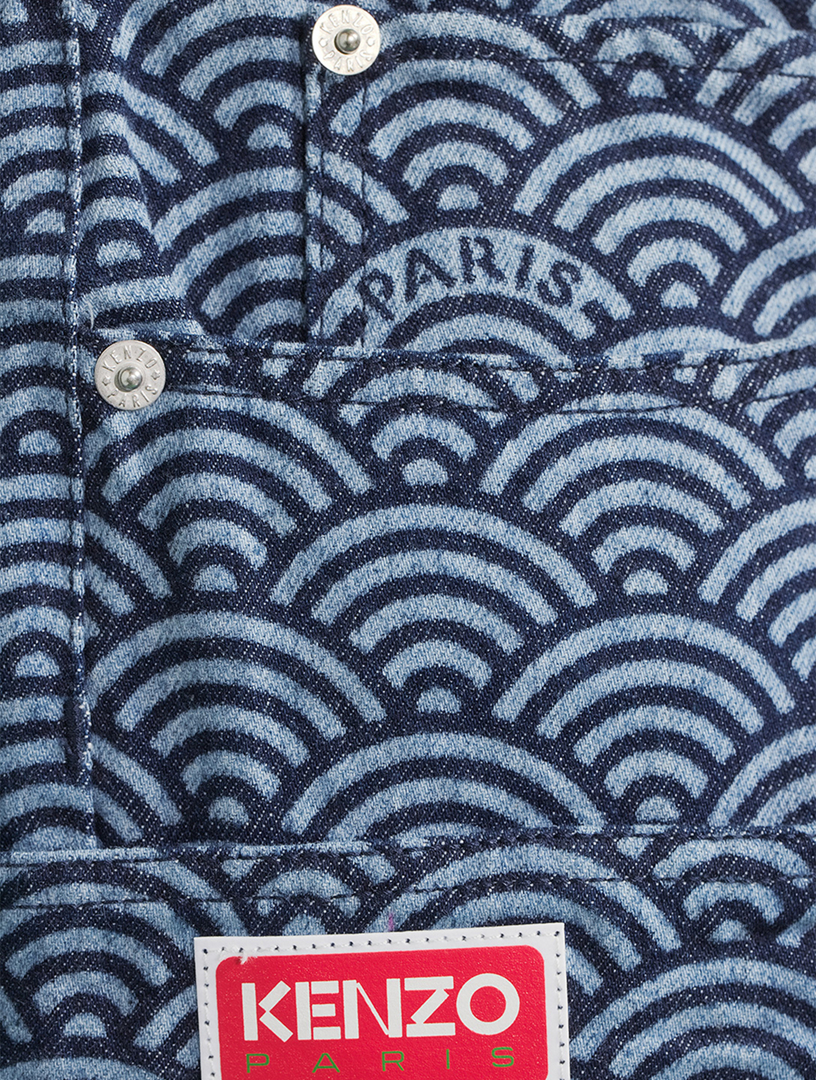 Seigaiha Monkey Combat Jeans