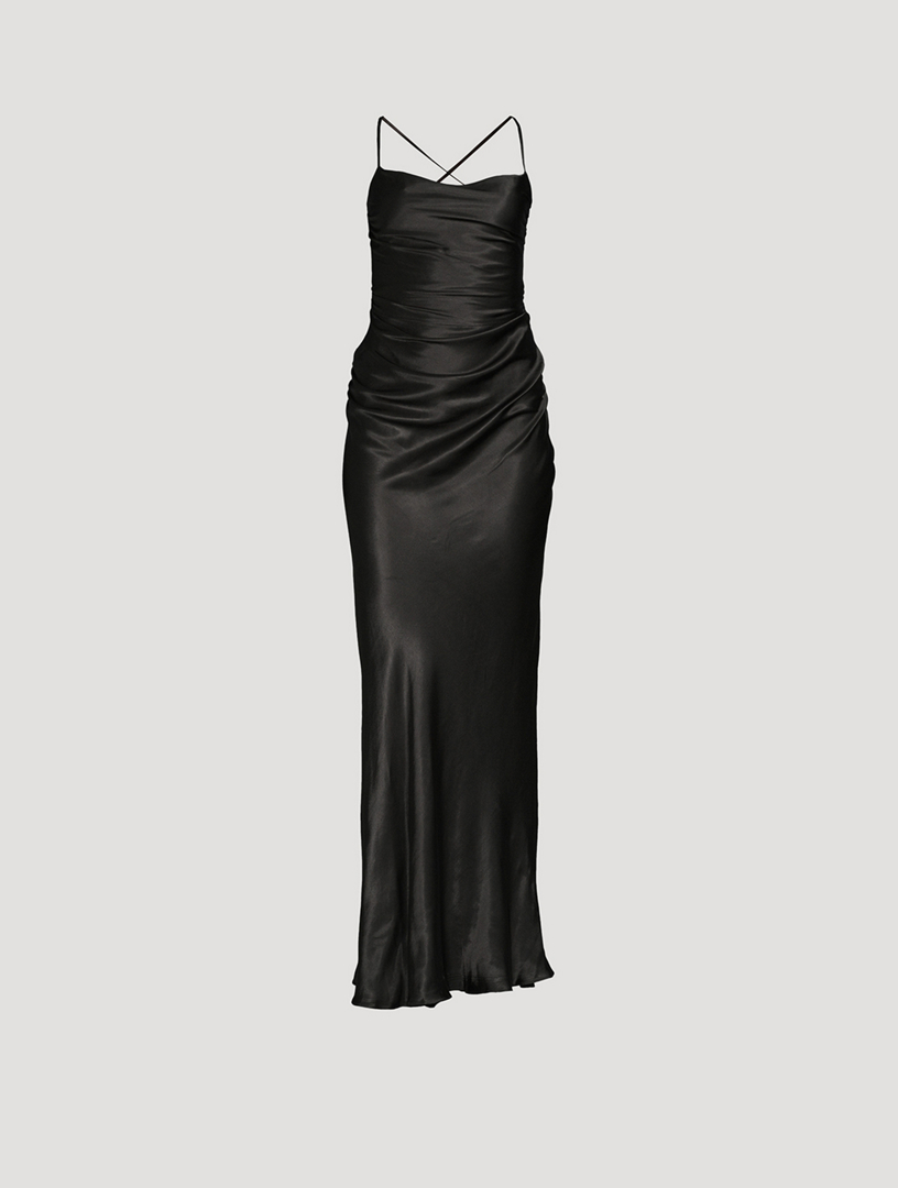 La Lune Satin Gown