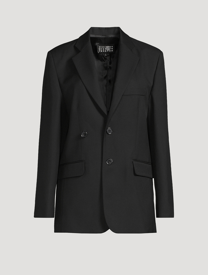 MM6 MAISON MARGIELA Wool-Blend Suit Jacket | Holt Renfrew