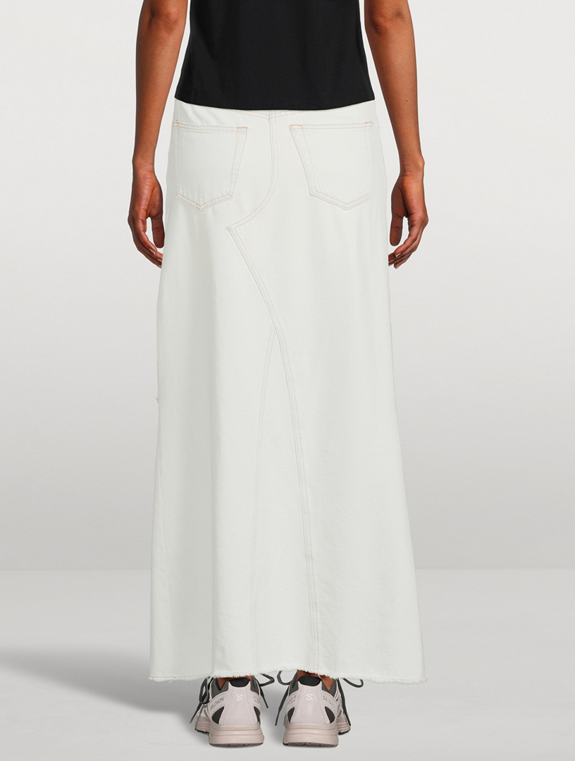 Denim Maxi Skirt