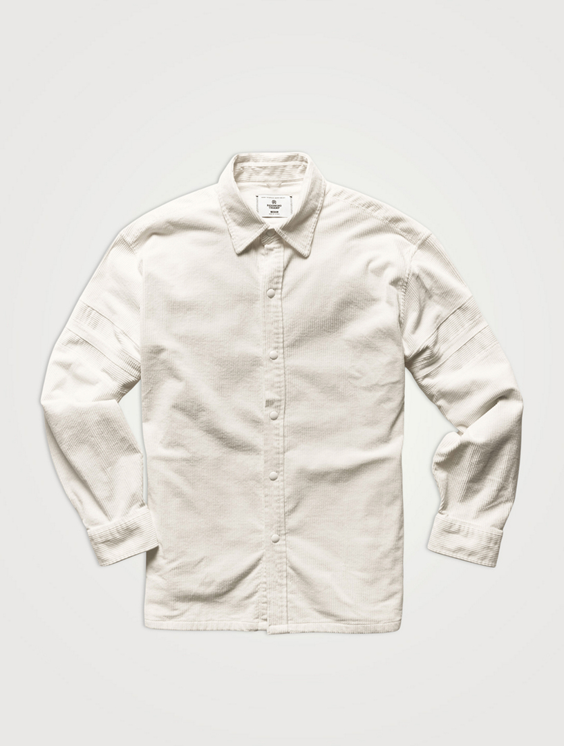 REIGNING CHAMP Surchemise Drill en velours côtelé de coton | Holt