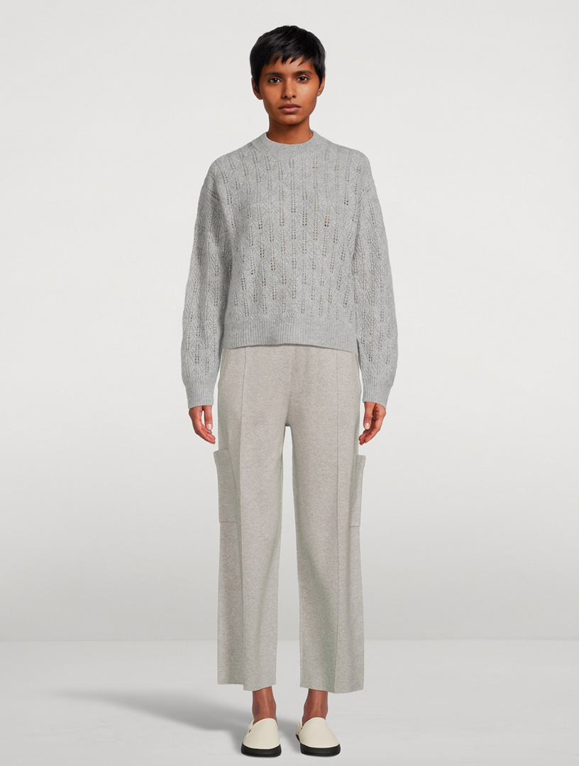 NAADAM Cashmere Pointelle Knit Sweater | Holt Renfrew