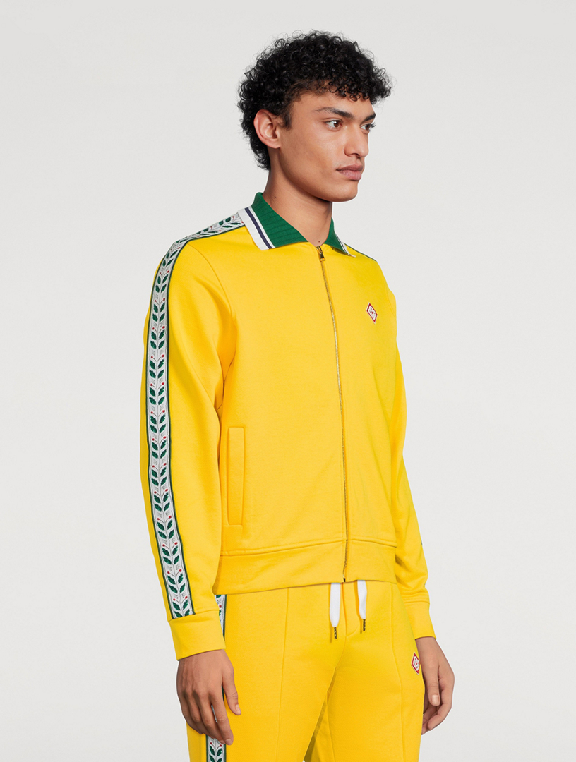 Motosport Laurel Tape Zip Sweatshirt