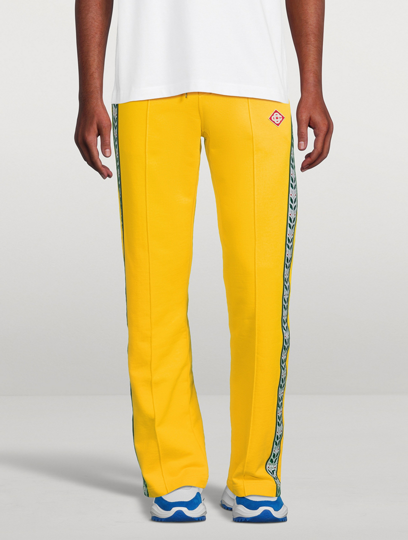 CASABLANCA Motosport Laurel Tape Jogger Pants