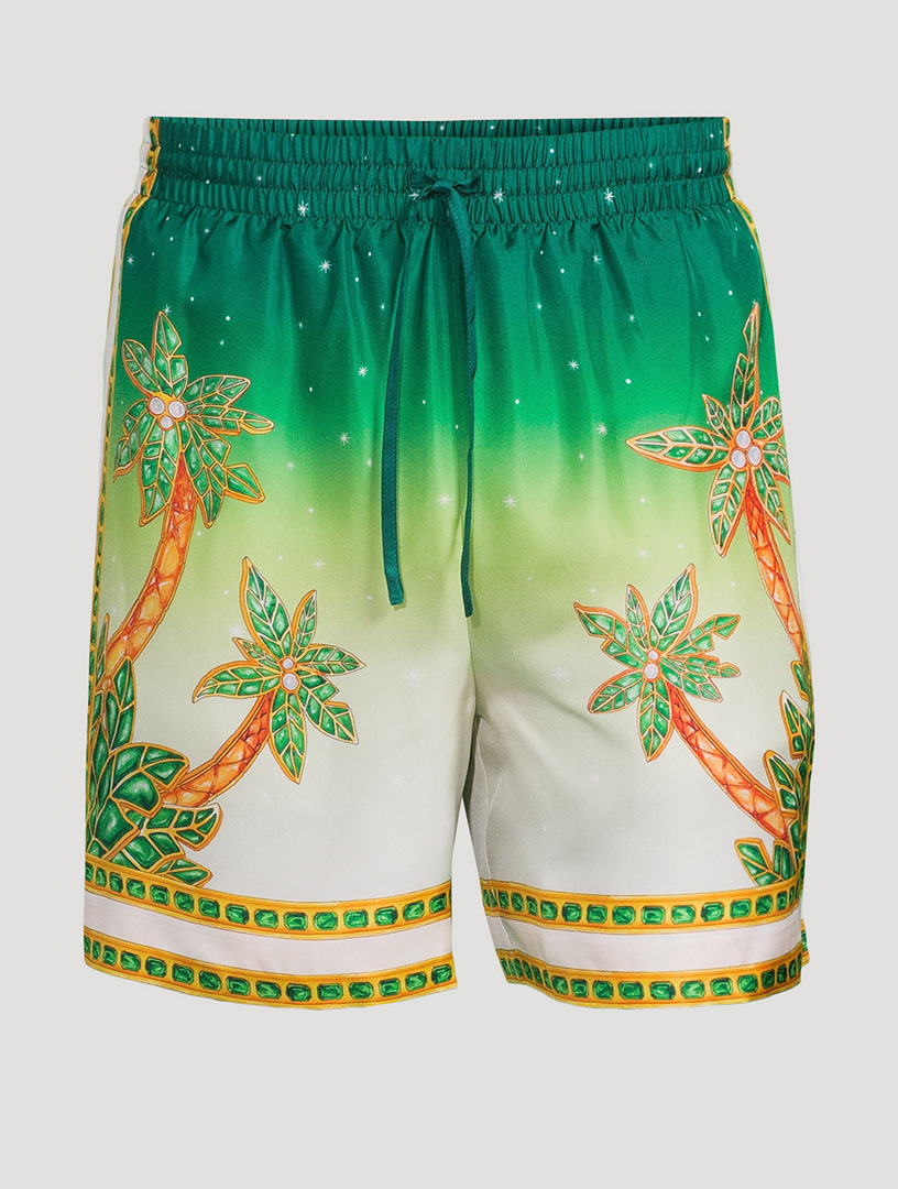 Joyaux D'Afrique Silk Shorts