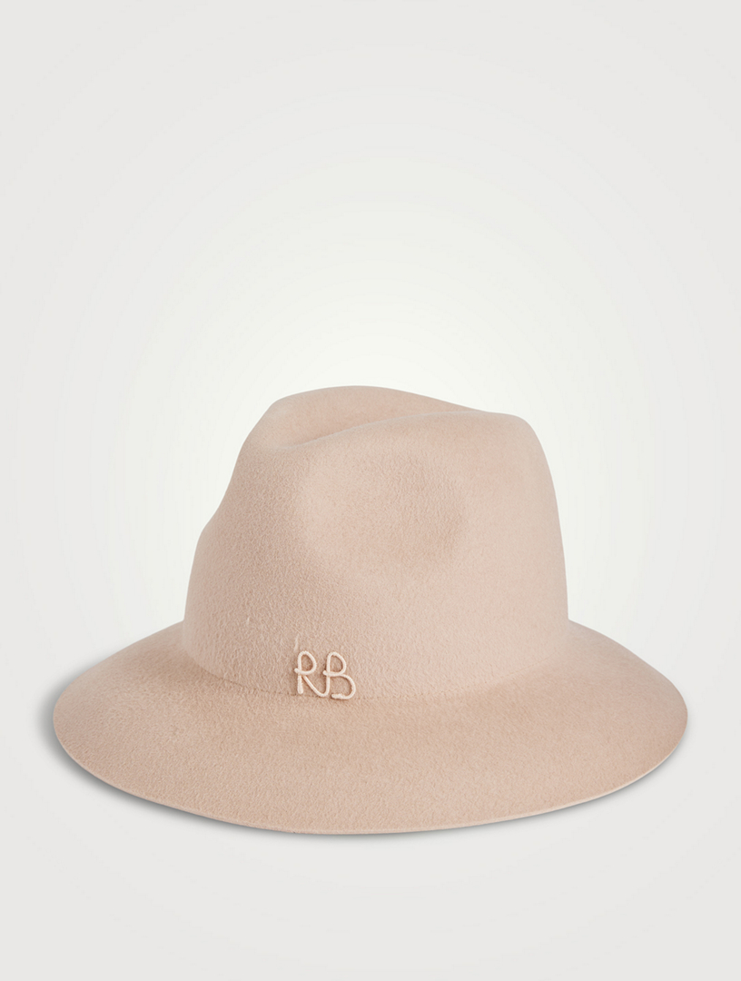 Loewe Frayed Edge Canvas Bucket Hat in Brown 3100