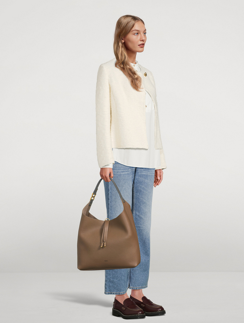 Marcie Leather Shoulder Bag