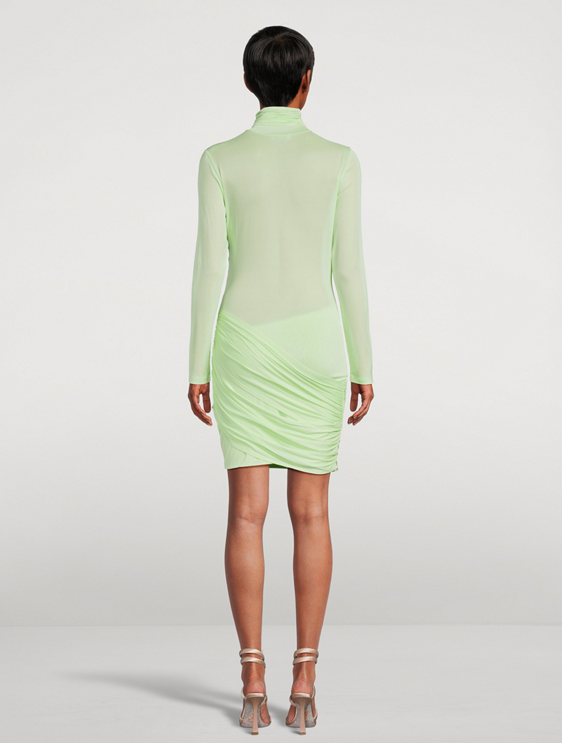 Kores Draped Mini Dress