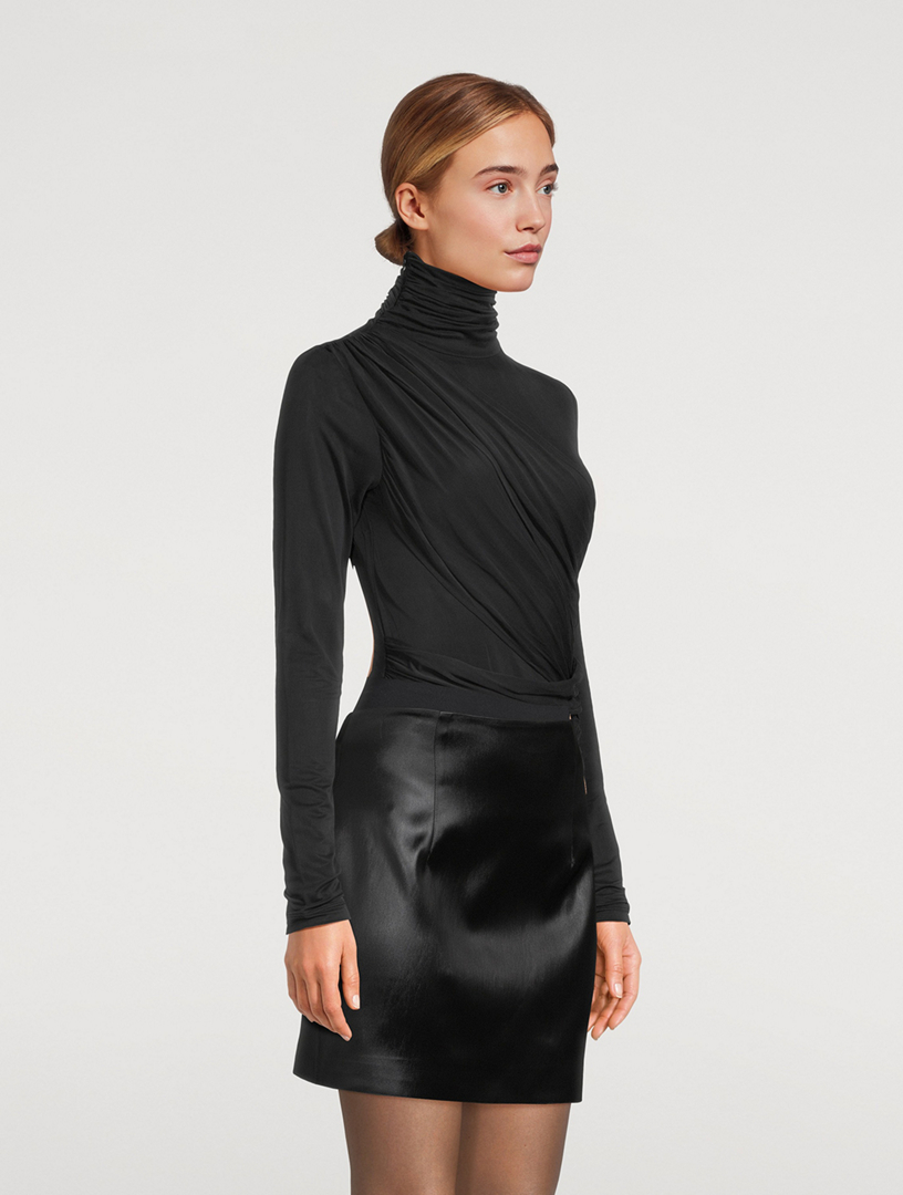 GIVENCHY Tulle Jacquard 4G Bodysuit