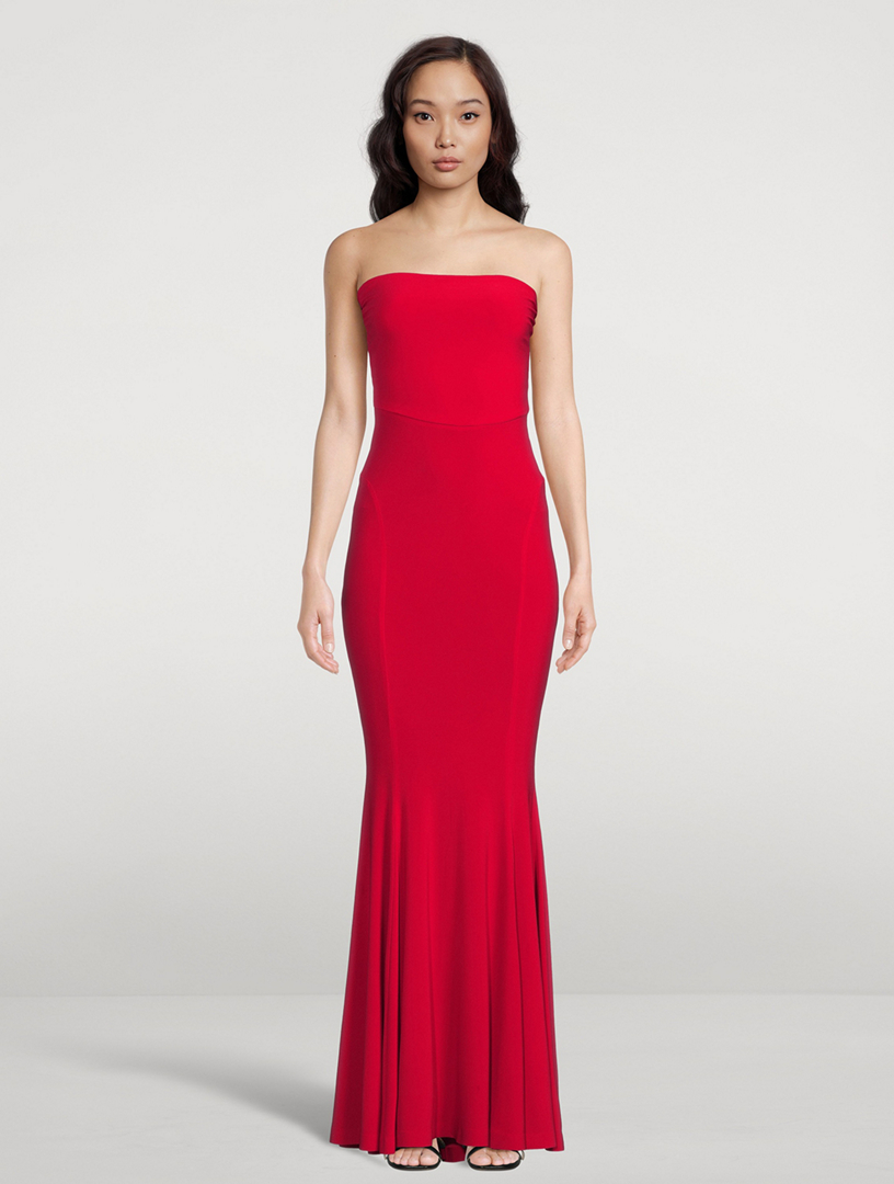 NORMA KAMALI Strapless Fishtail Gown | Holt Renfrew
