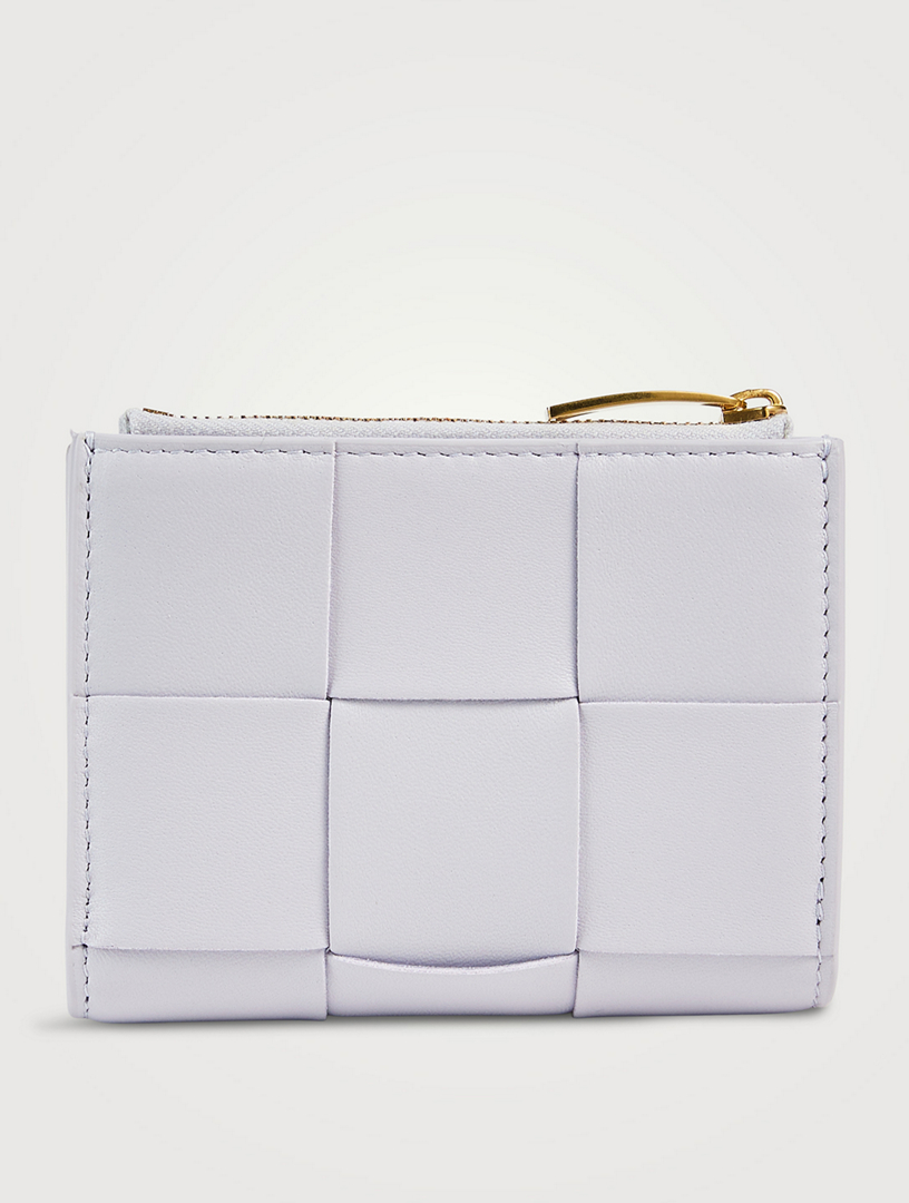 BOTTEGA VENETA Small Cassette Bi-Fold Leather Wallet | Holt