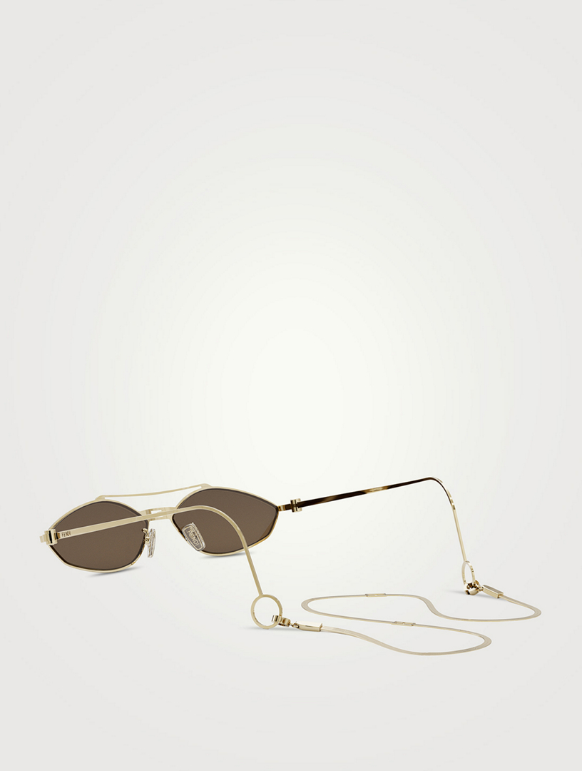 FENDI Lunettes de soleil Baguette à monture œil-de-chat Holt Renfrew