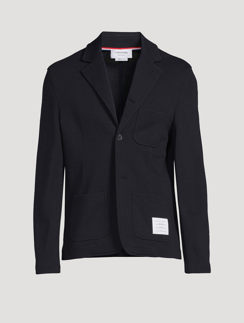 Thom Browne Twill Sport Coat Thom Browne Stripe Twill Single