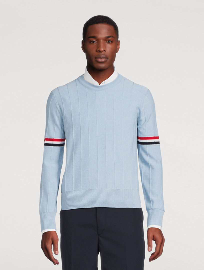 Wool Ribbed Relaxed Sweater