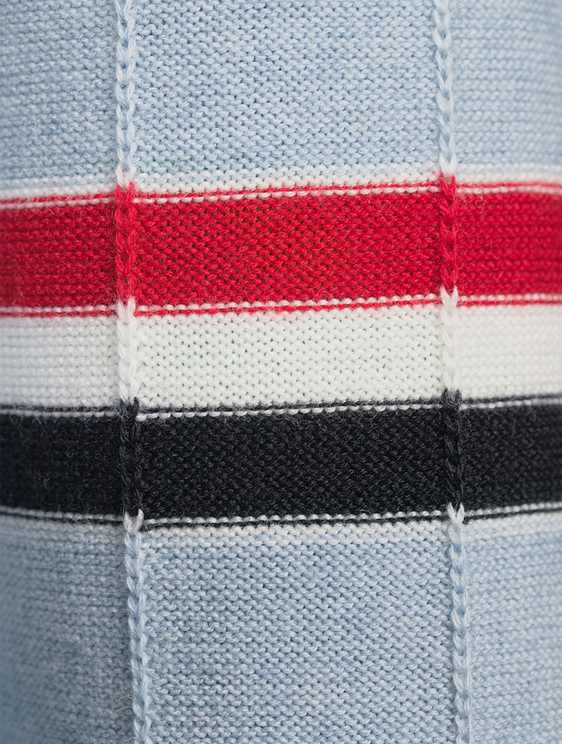 Wool Ribbed Relaxed Sweater