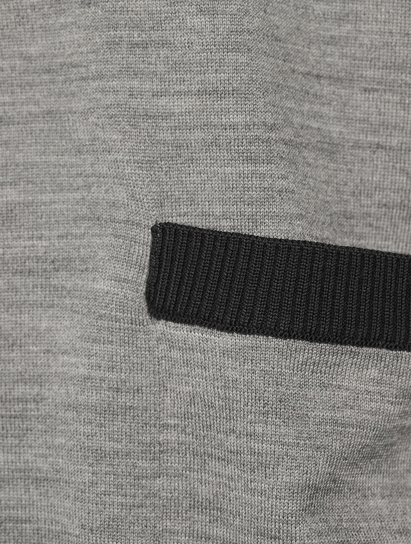 Funmix Wool V-Neck Cardigan