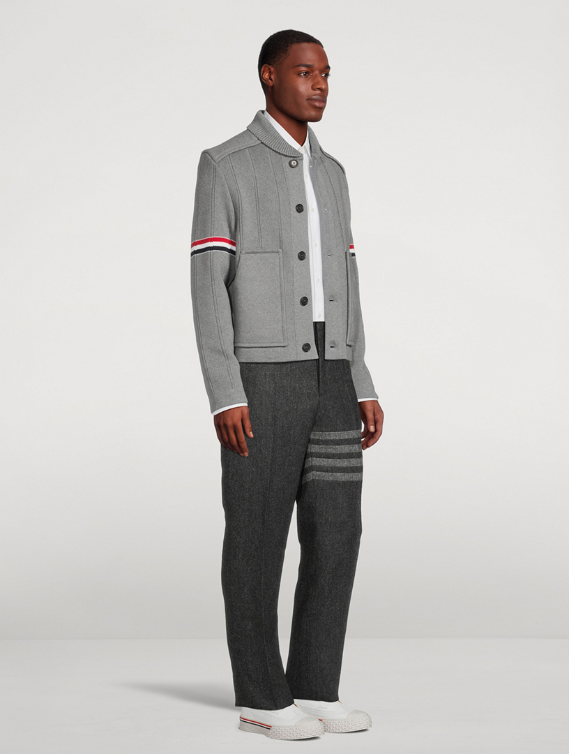 Double Face Cotton And Cashmere Jacket