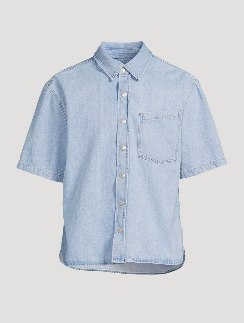 Perry Denim Short-Sleeve Shirt