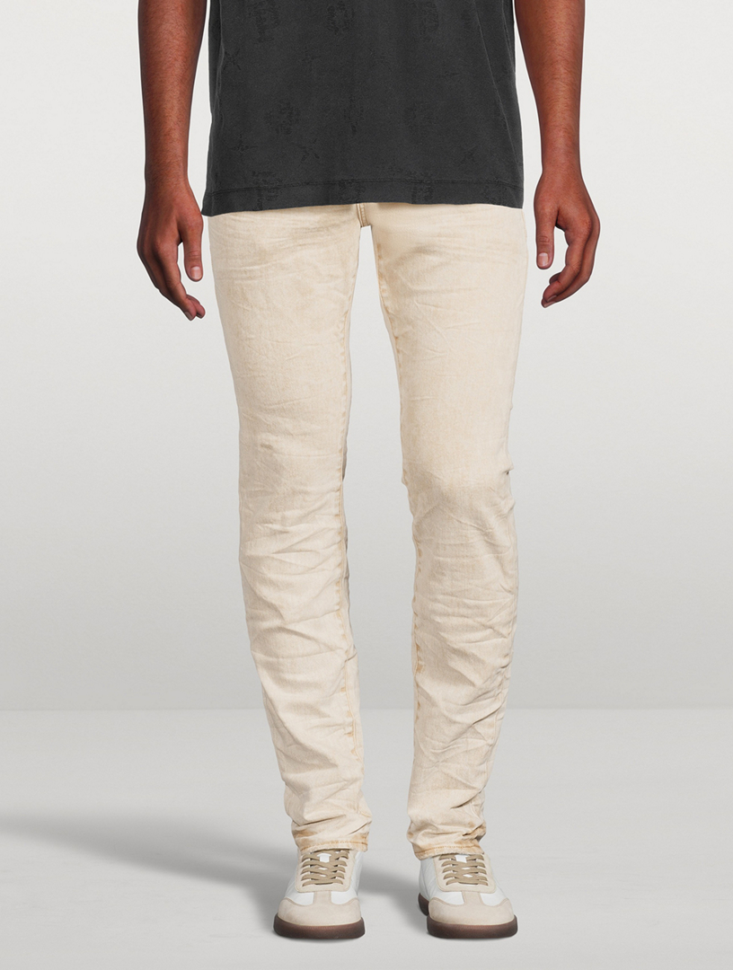 mid-rise straight-leg jeans, Purple Brand