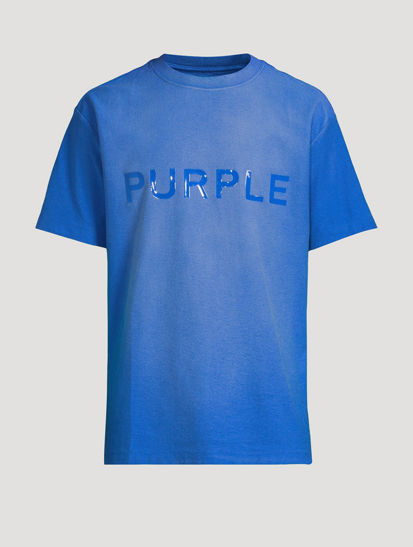 PURPLE BRAND Cotton Jersey Logo T-Shirt