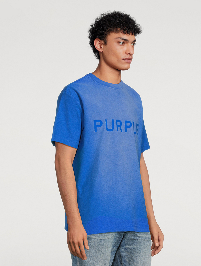 PURPLE BRAND Cotton Jersey Logo T-Shirt