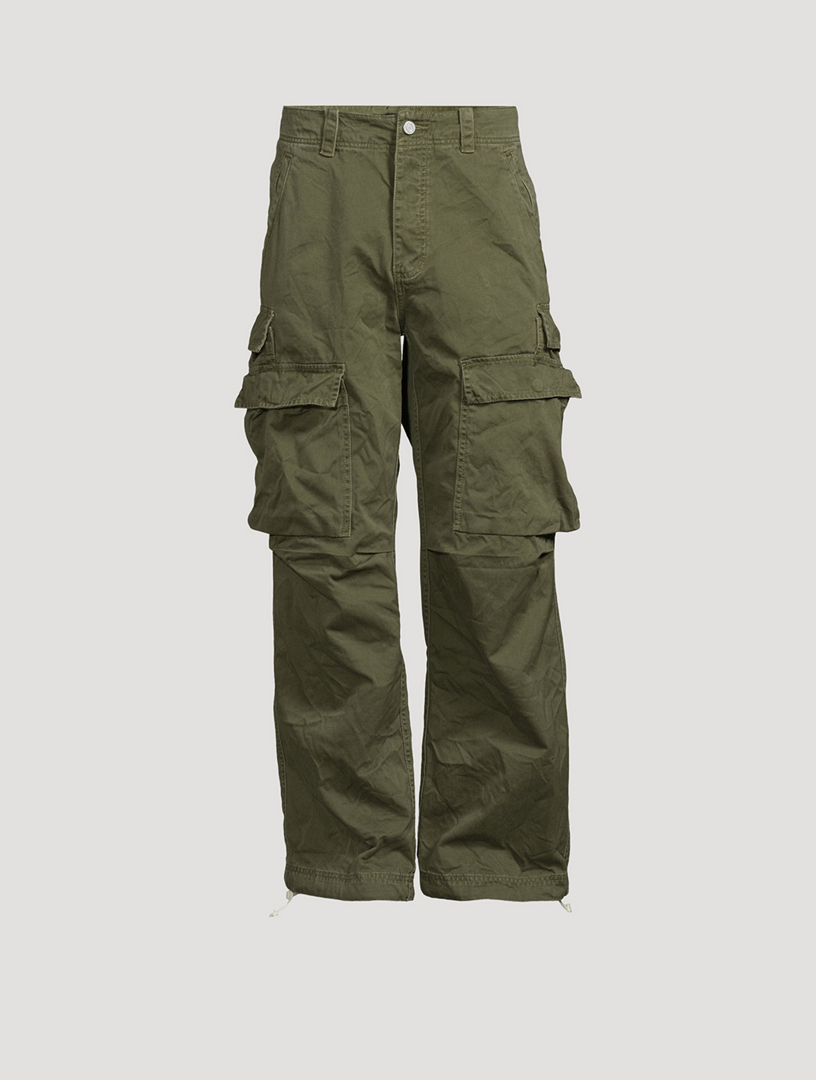 PURPLE BRAND P527 Baggy Straight-Leg Cargo Pants