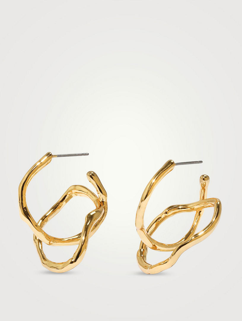 Alexis bittar hot sale hoop earrings