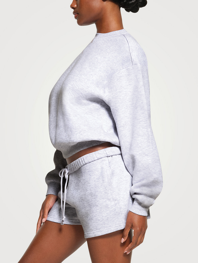 SKIMS Cotton Fleece Classic Crewneck | Holt Renfrew
