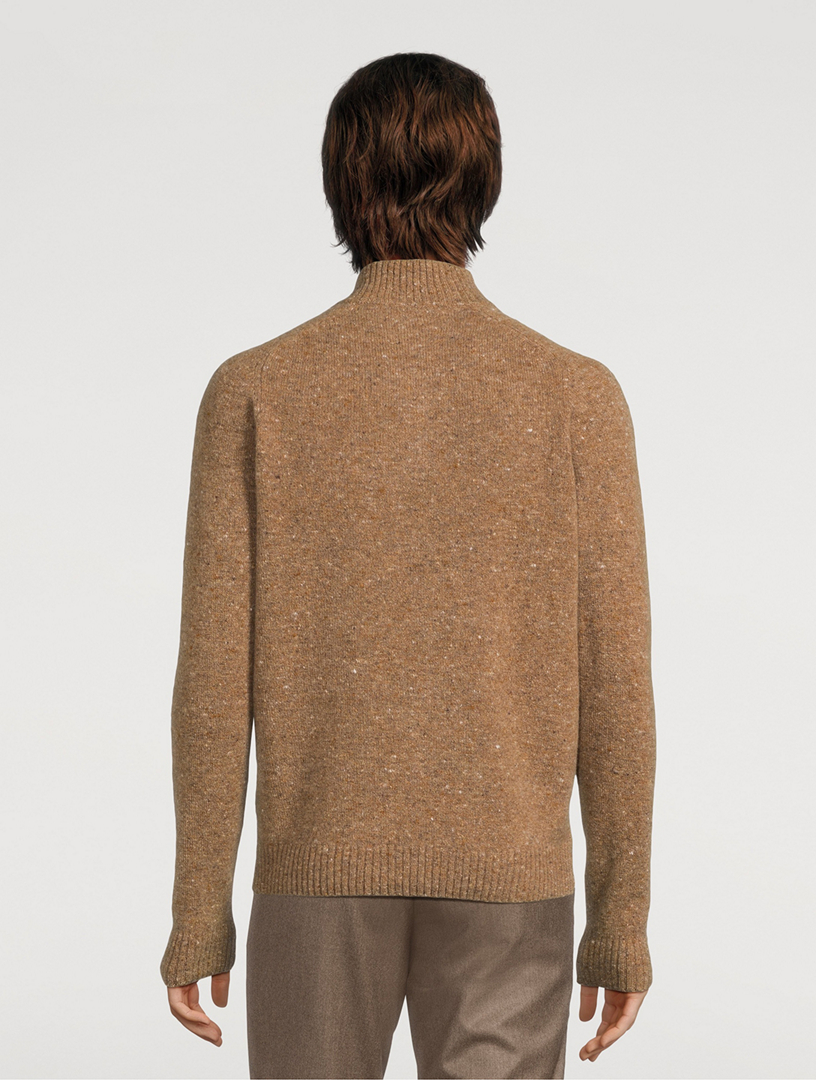 Canora Donegal Lambswool And Cashmere Sweater