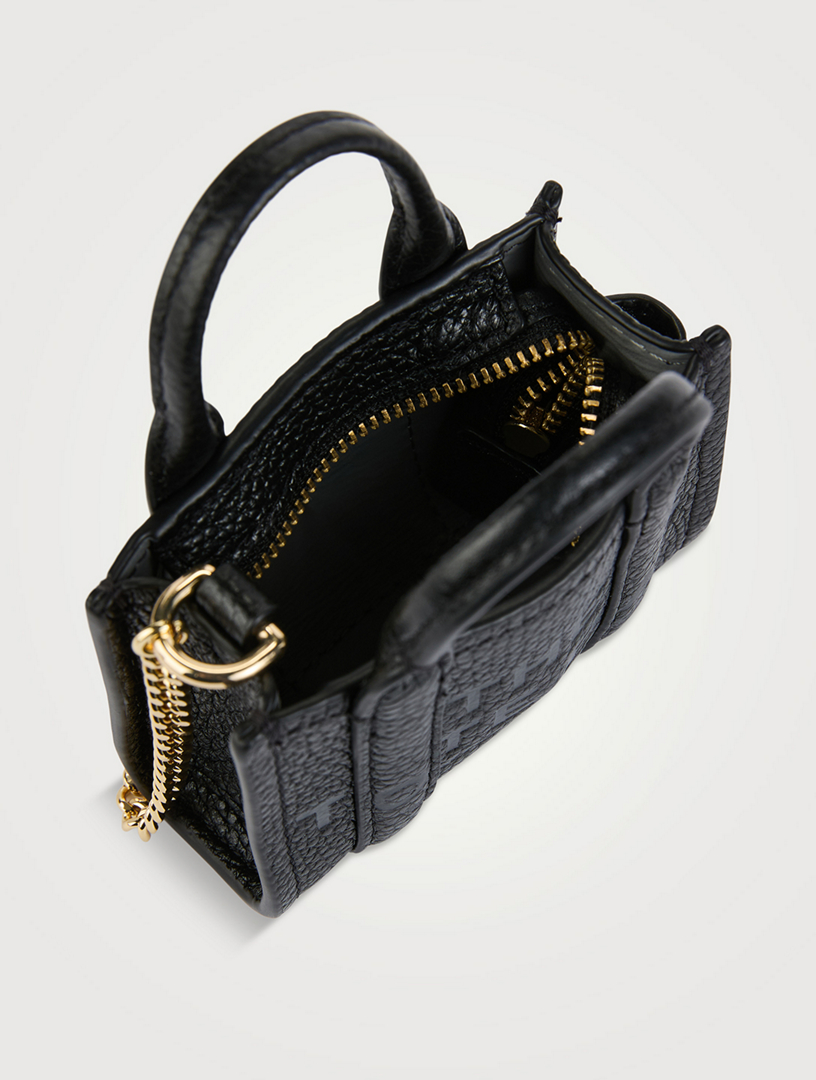 The Nano Leather Tote Bag Charm