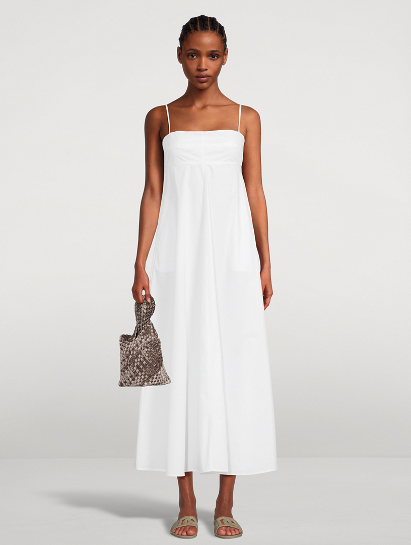 BONDI BORN Piedmont Organic Cotton Poplin Midi Dress Holt Renfrew