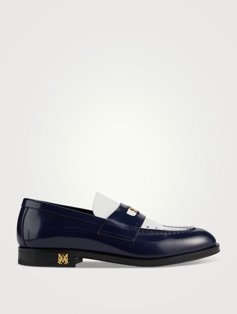 M.A. Leather Loafers