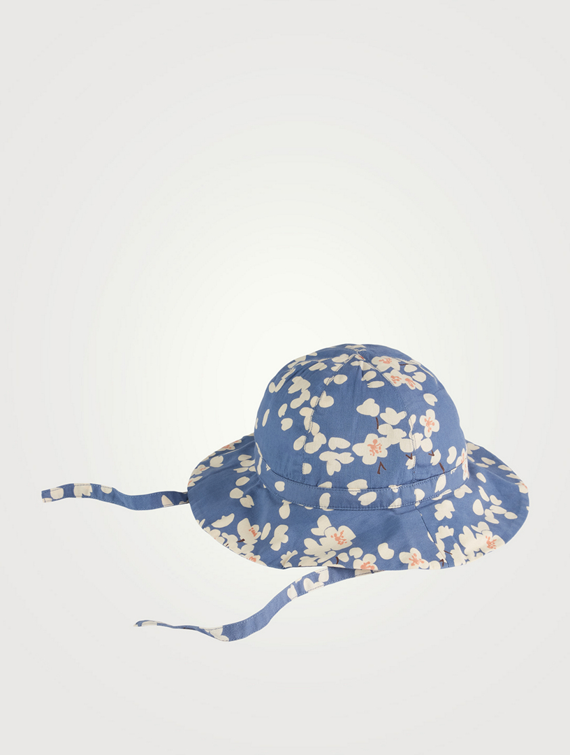 Poplin Bucket Hat Floral Print
