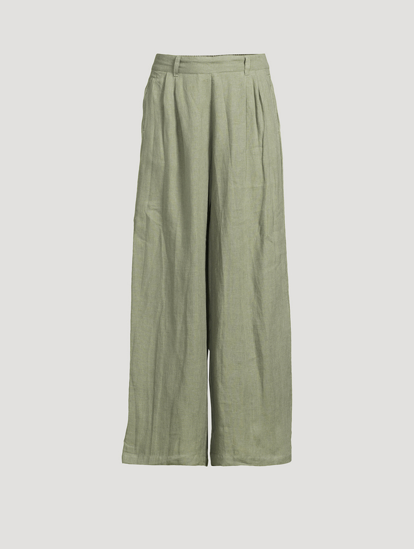 The Getaway Linen Pants