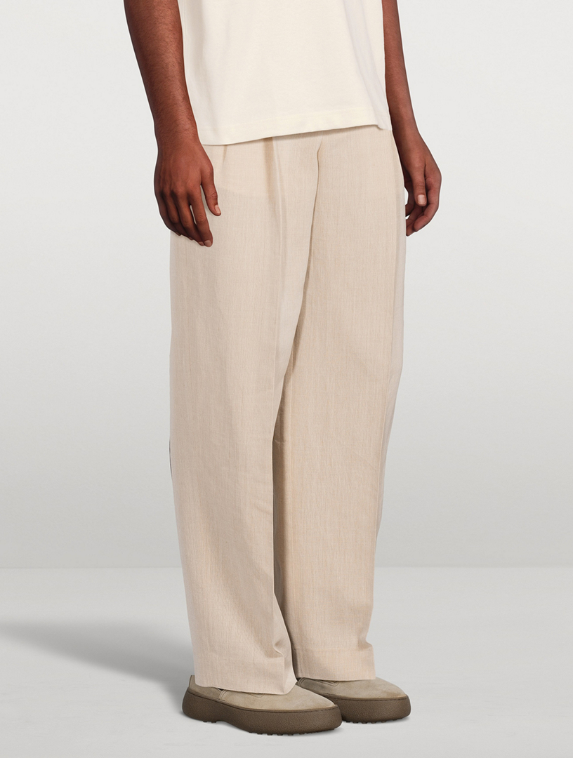 Le Pantalon Titolo Silk-Blend Pants